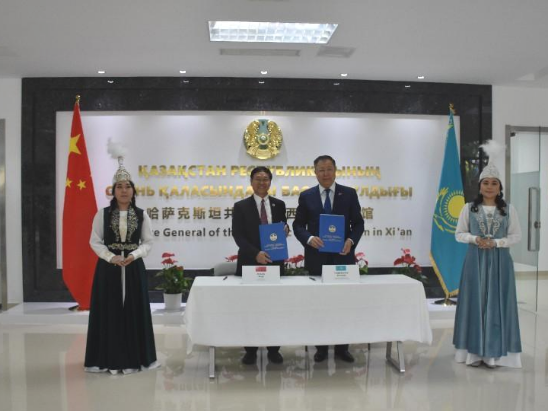 SZU, Al-Farabi Kazakh National University sign cooperation agreement, included in China-Central Asia Summit achievements 
