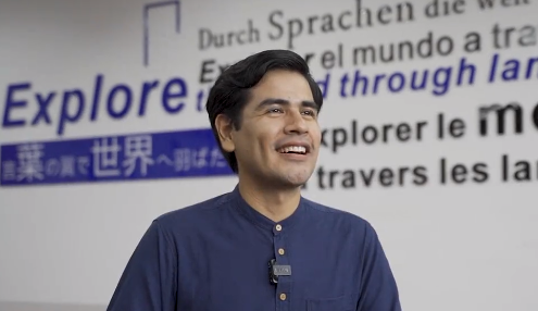 Intl. student awarded for Winter Olympics-themed performance